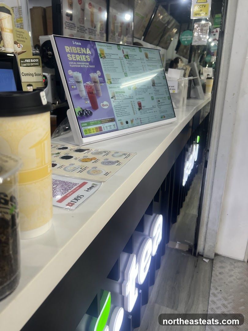 i-tea Ribena Series Menu