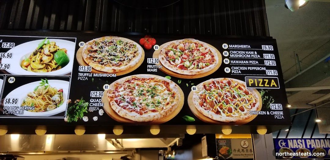 Pizza and Pasta Menu