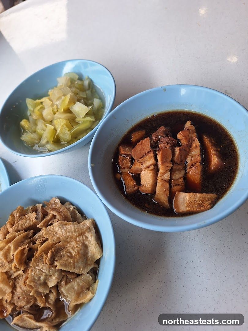 Braised Pork Belly with Sides