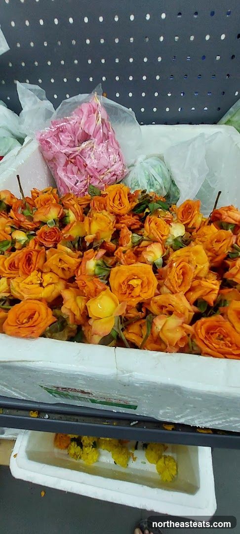 Orange and Pink Roses