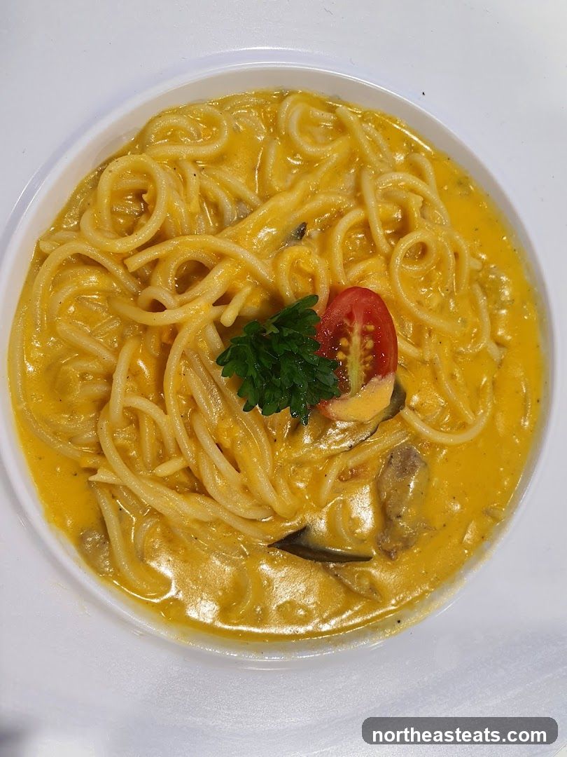 Spaghetti with Cream Sauce
