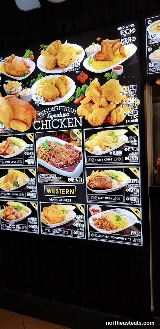 Tenderfresh Signature Chicken Menu