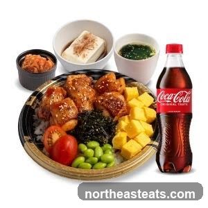 Meal with Coca-Cola
