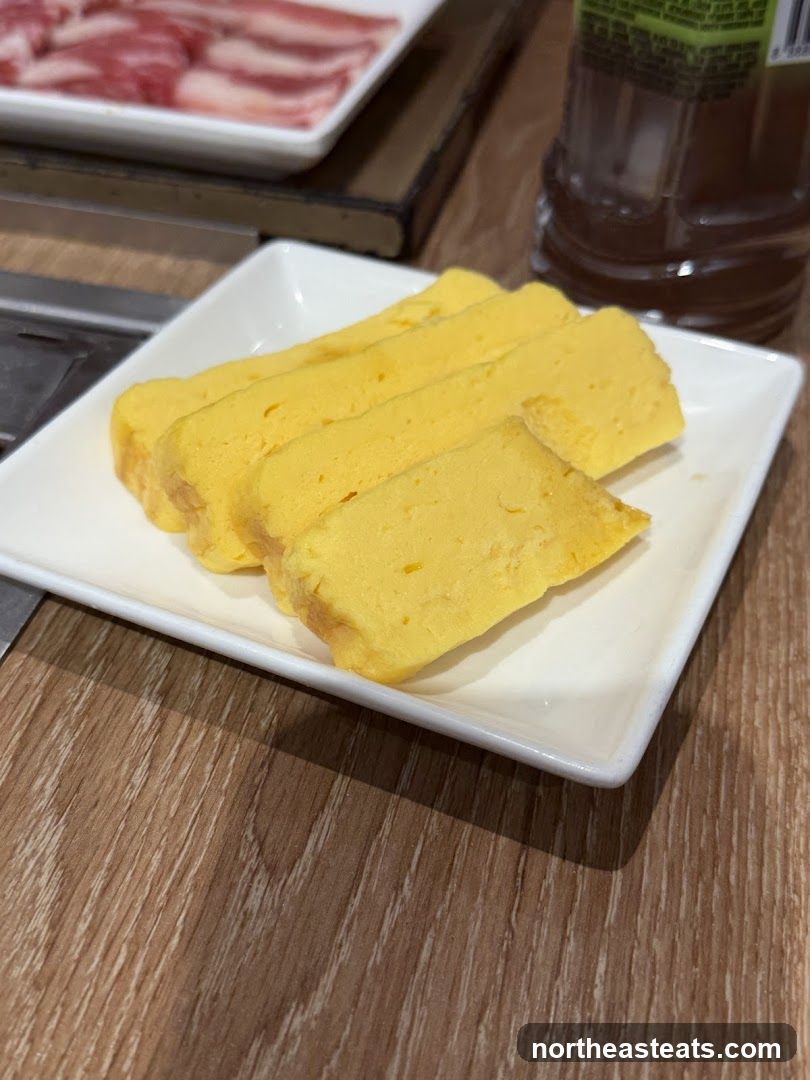 Tamagoyaki Slices