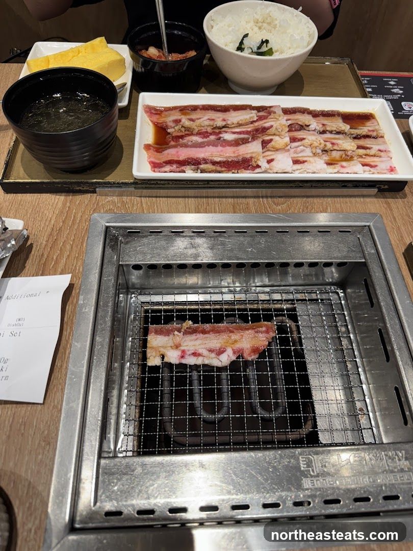 Grilling Meat