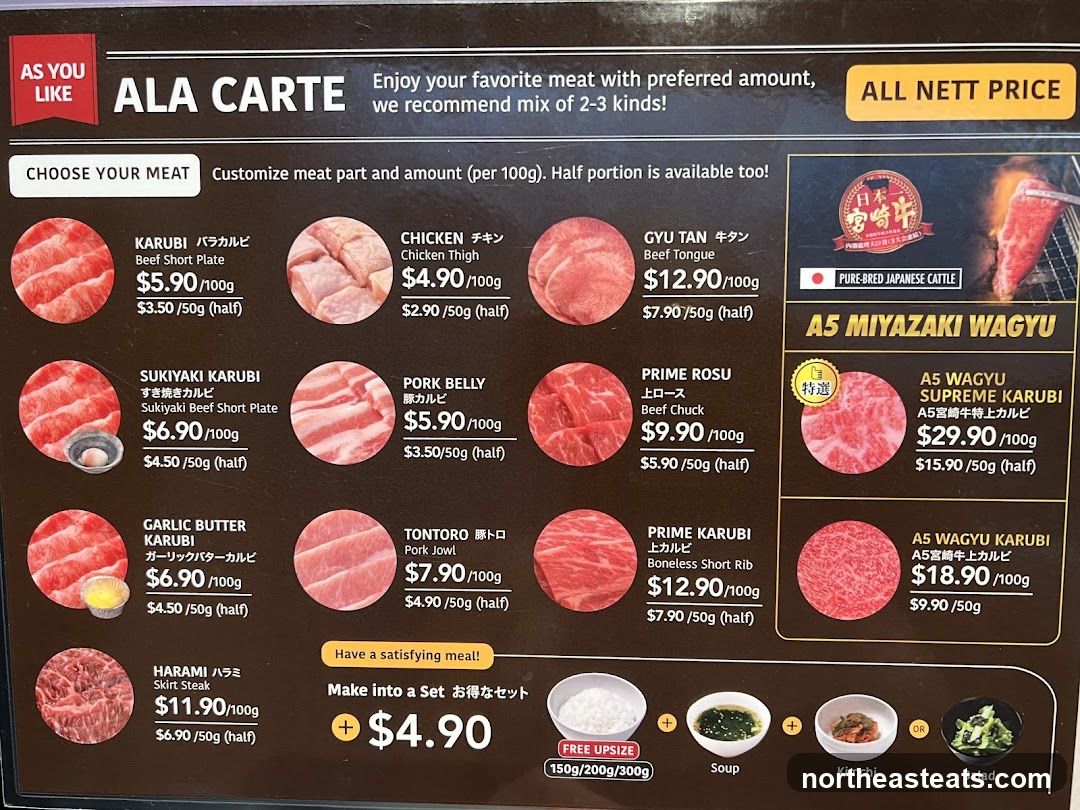 ALA CARTE