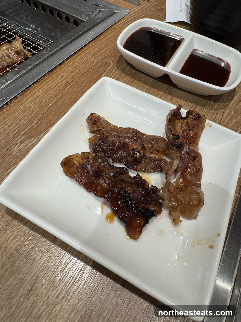 Grilled Meat with Dipping Sauces