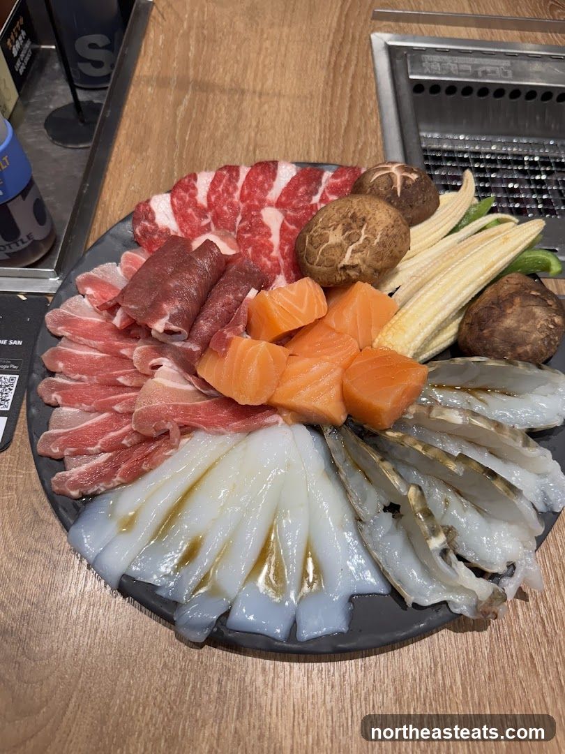 Seafood and Meat Platter