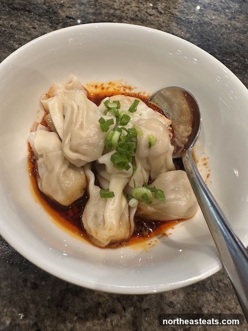 Spicy Wontons