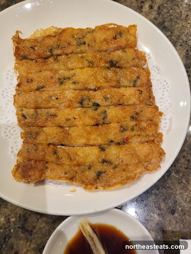Fried Shrimp Rolls with Dipping Sauce