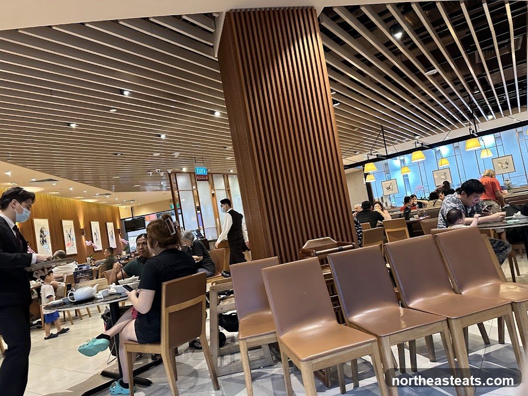 Restaurant Interior with Diners