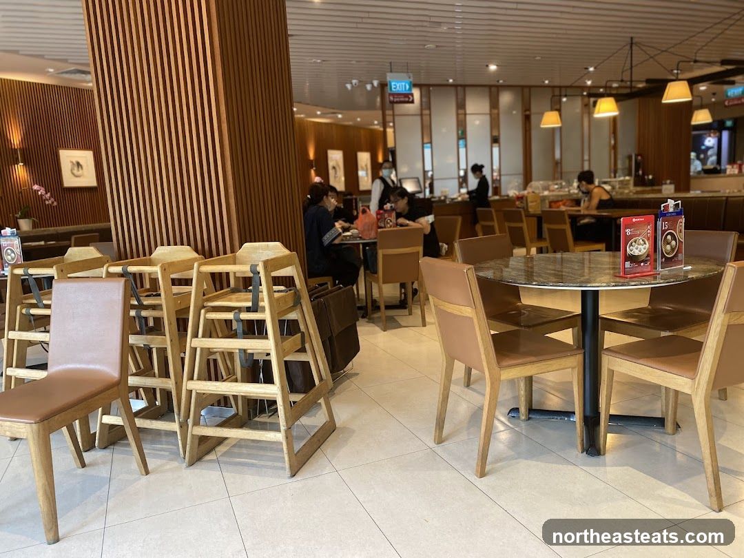 Restaurant Interior with Dining Tables and Chairs