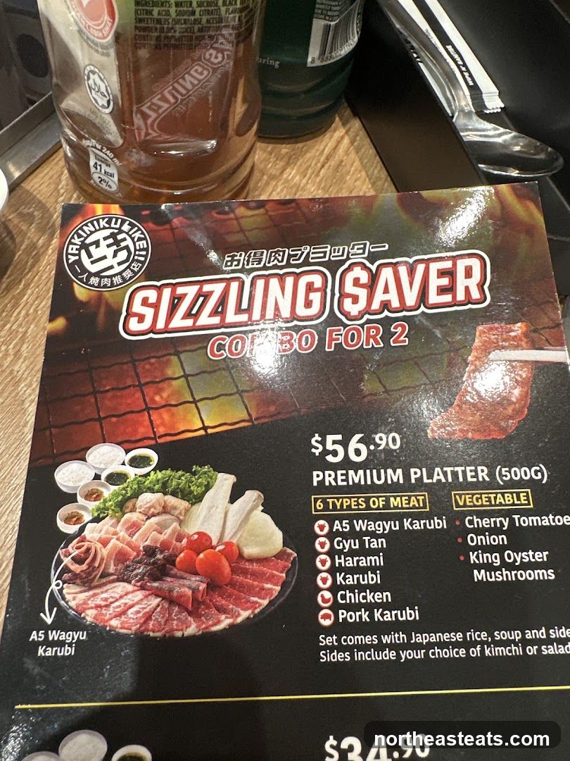 Sizzling Saver Combo for 2