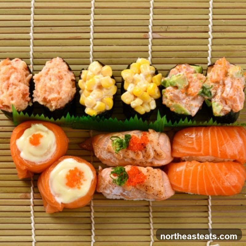 Assortment of Sushi