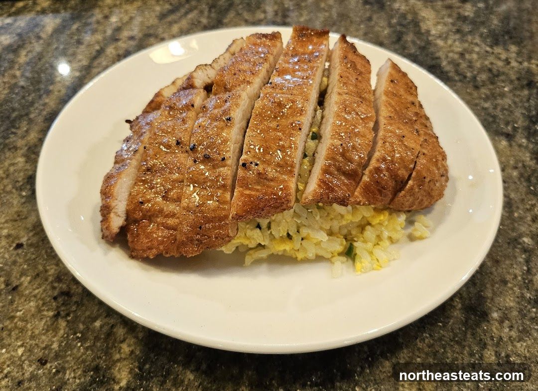 Pork Chop with Fried Rice