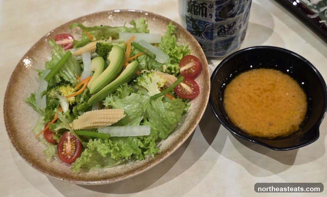 Salad with Dressing