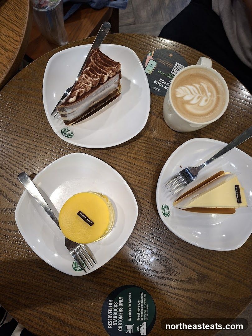 Starbucks Desserts and Coffee