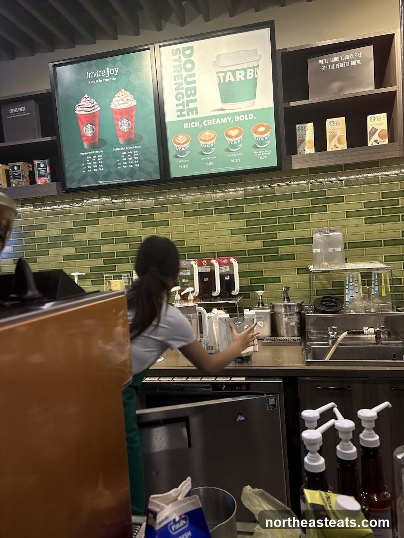 Starbucks Menu and Barista