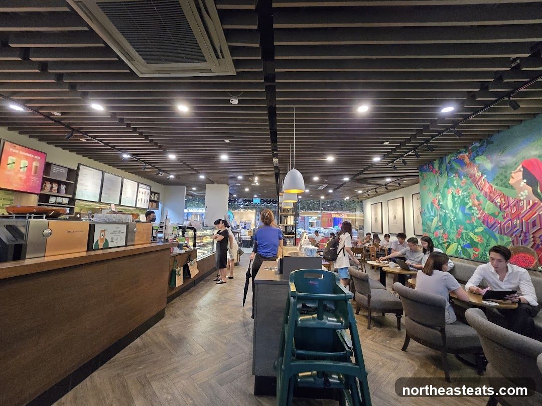 Interior of a coffee shop
