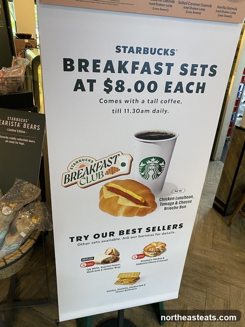 Starbucks Breakfast Sets Promotion