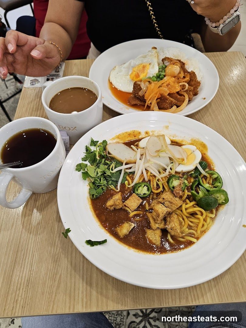 Food and Drinks on Table