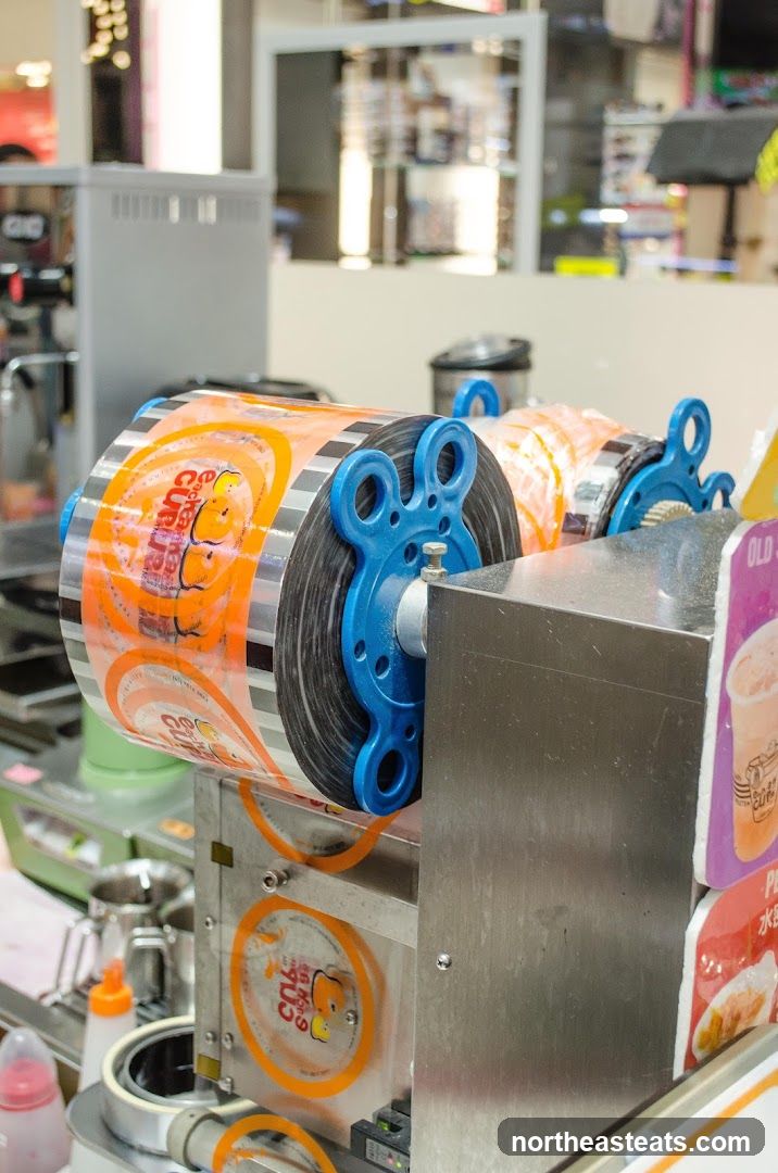 Sealing Machine with Branded Film