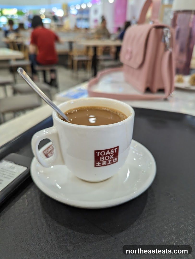 Coffee Cup with Toast Box Logo