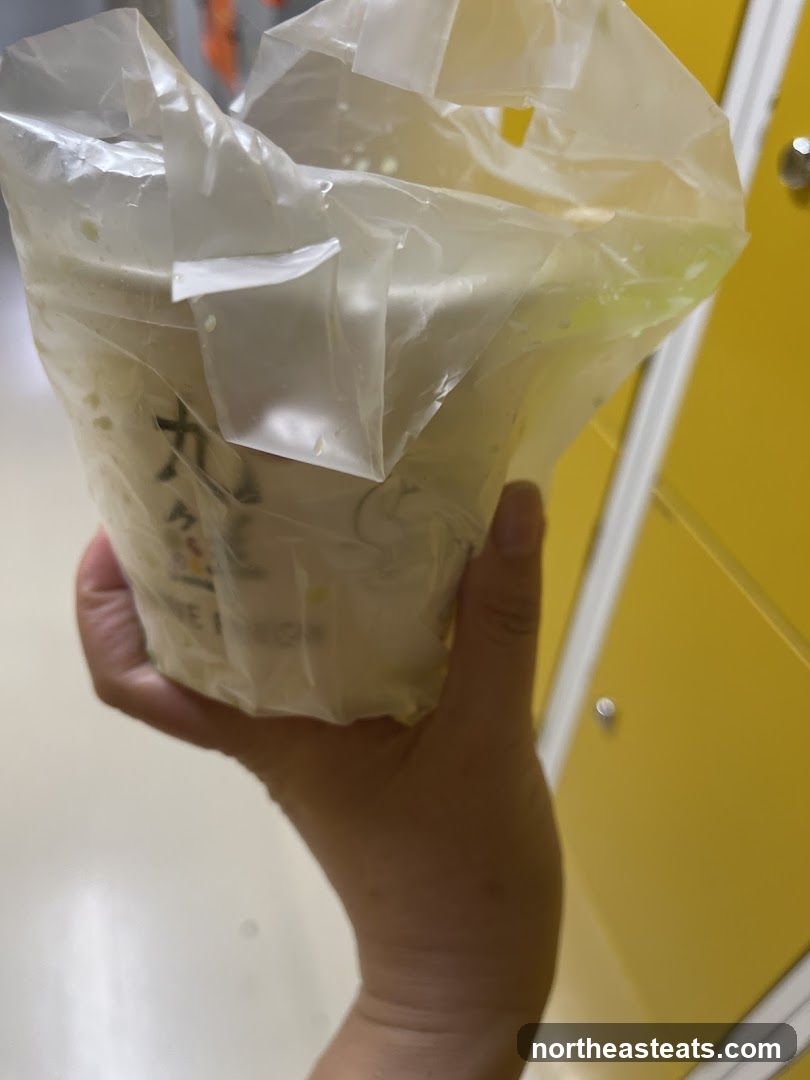 Beverage in Plastic Bag