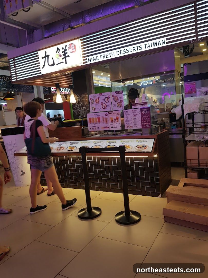 Nine Fresh Desserts Taiwan (The Seletar Mall)