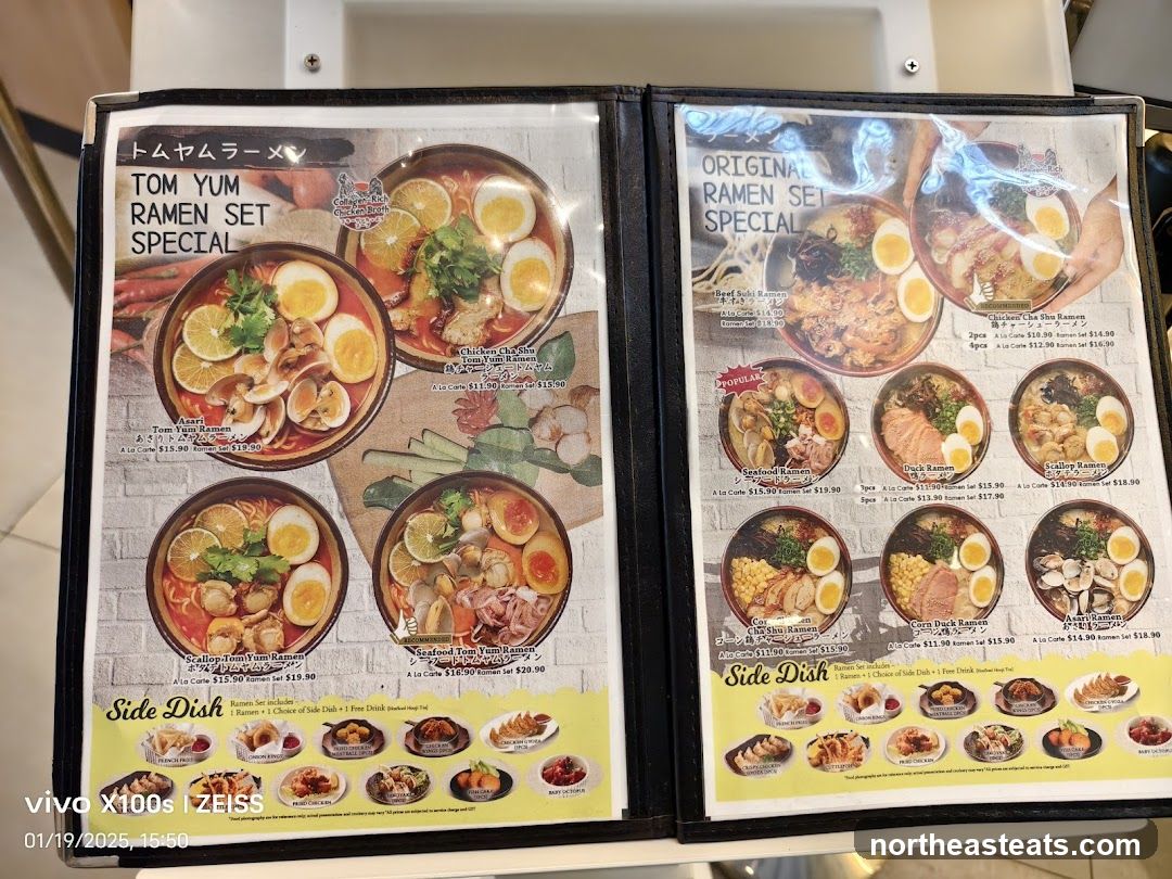 Tom Yum Ramen Set Special & Original Ramen Set Special