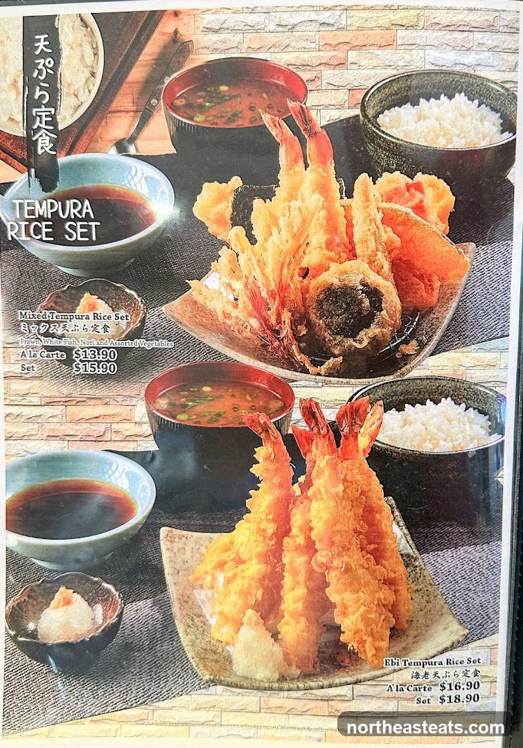 Tempura Rice Set