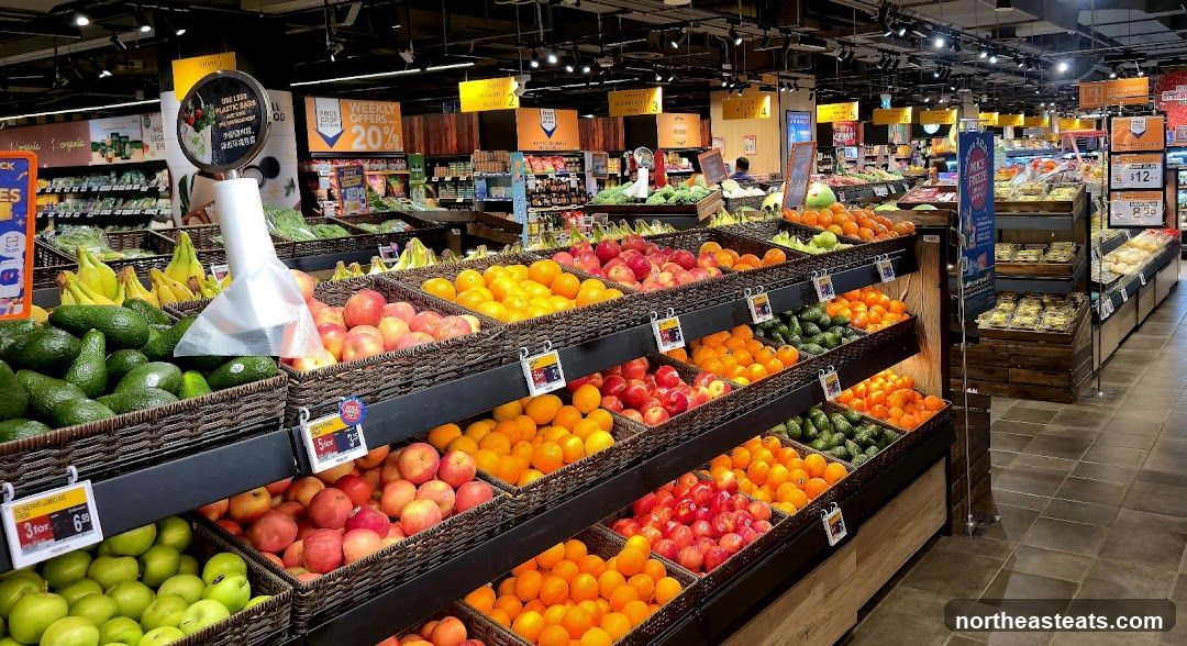 Supermarket Produce Aisle