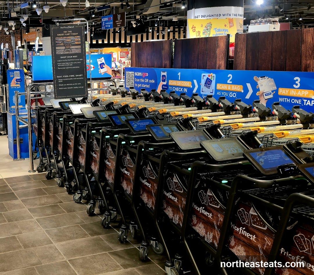 Smart Carts in a Grocery Store