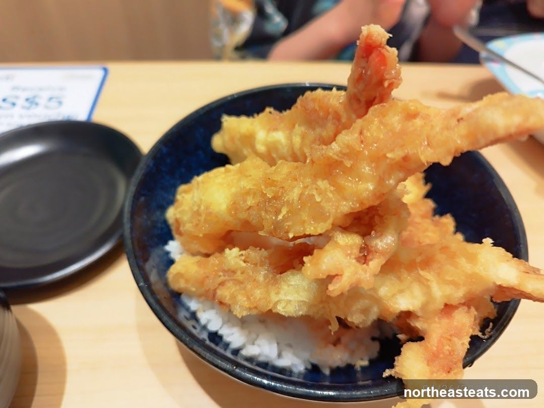 Shrimp Tempura Rice Bowl