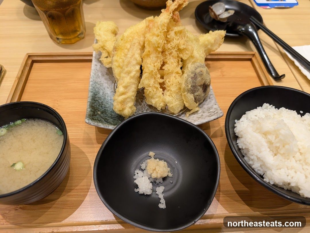 Tempura and Rice Set
