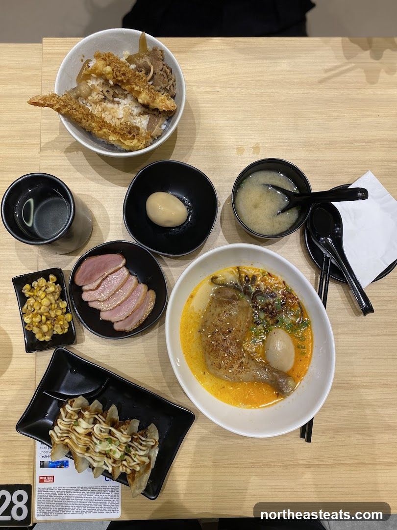 Japanese Food Spread