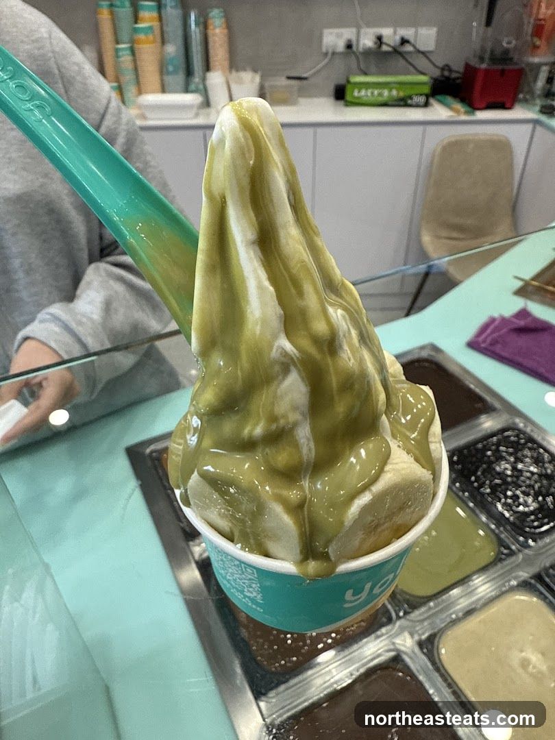 Soft Serve Ice Cream with Toppings