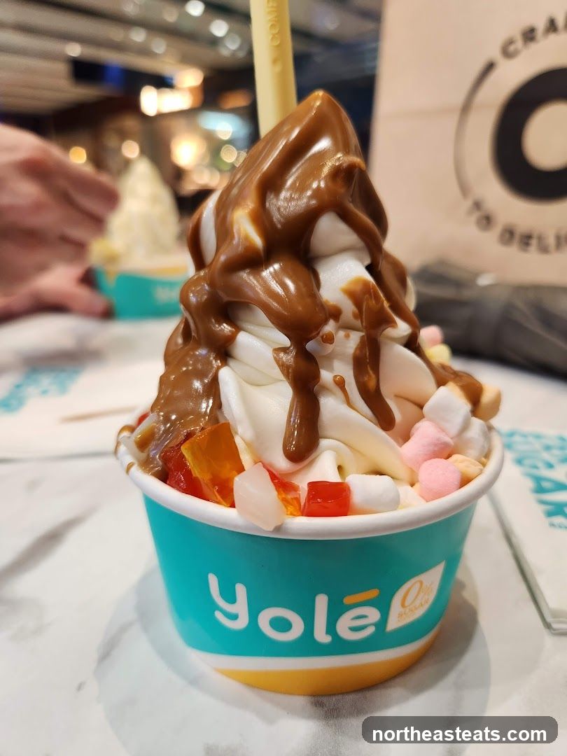 Yolé Frozen Yogurt with Toppings