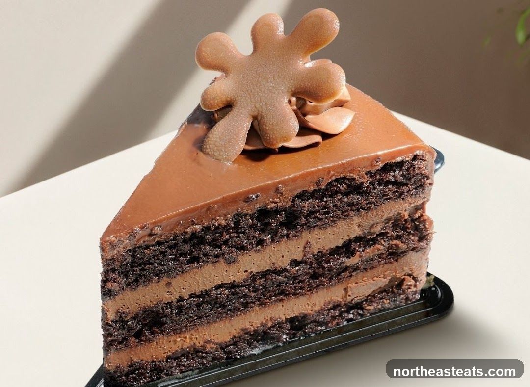 Chocolate Cake Slice