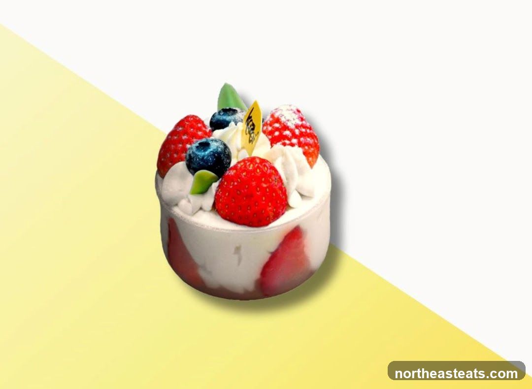 Strawberry and Blueberry Cake