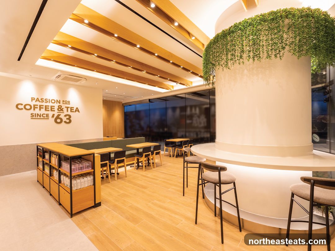 Modern Coffee and Tea Shop Interior