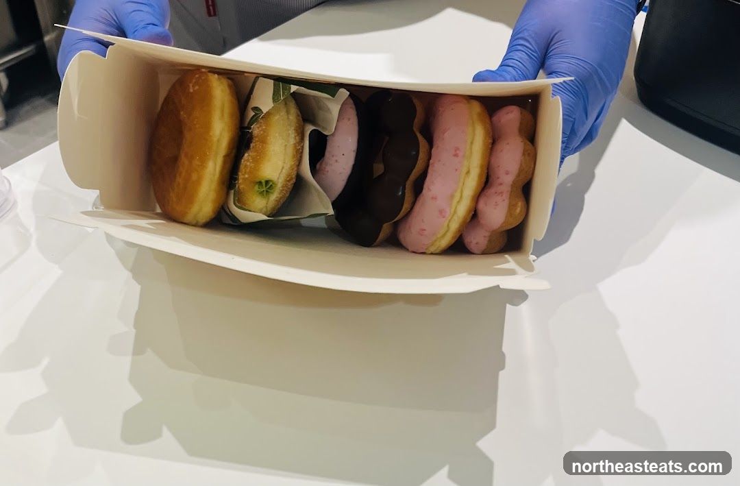 Donuts in a box