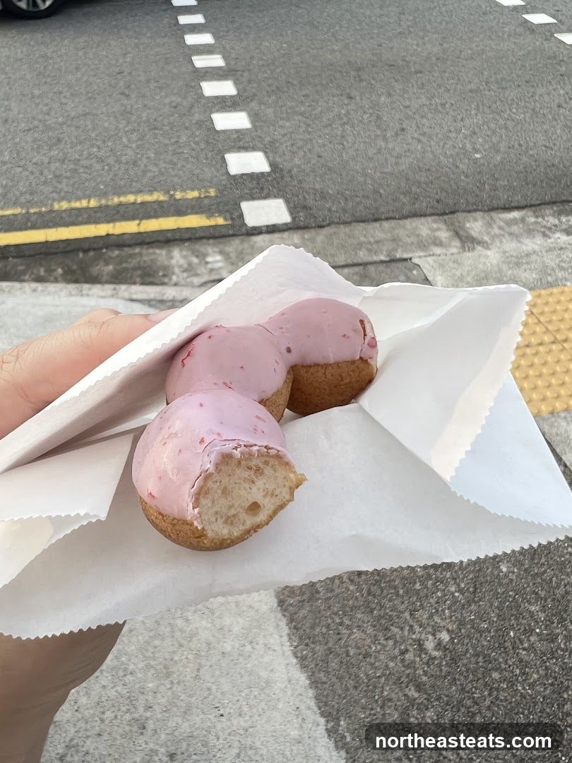 Pink Frosted Doughnuts