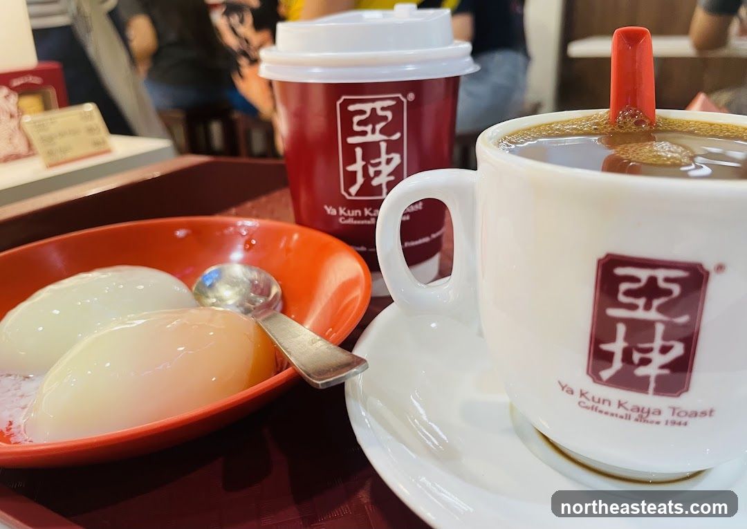 Ya Kun Kaya Toast Coffee and Soft Boiled Eggs