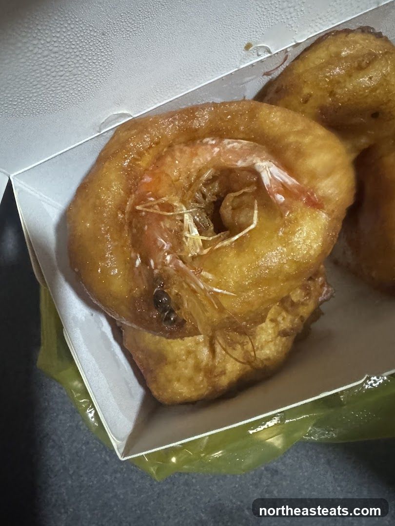 Fried Shrimp Doughnuts