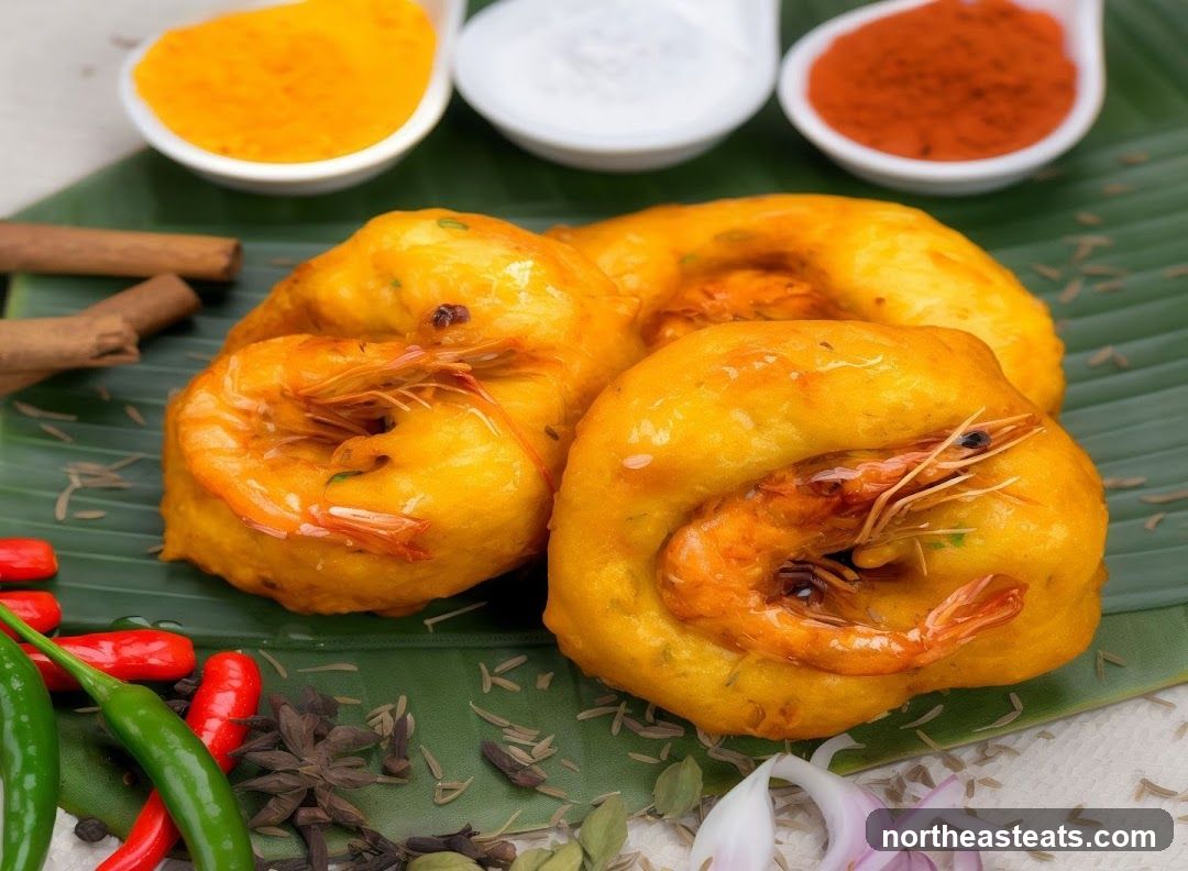 Shrimp Fritters with Spices