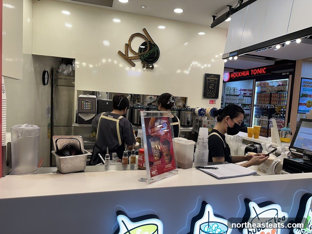 Bubble Tea Shop Counter