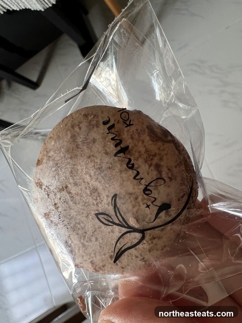 Cookie with logo