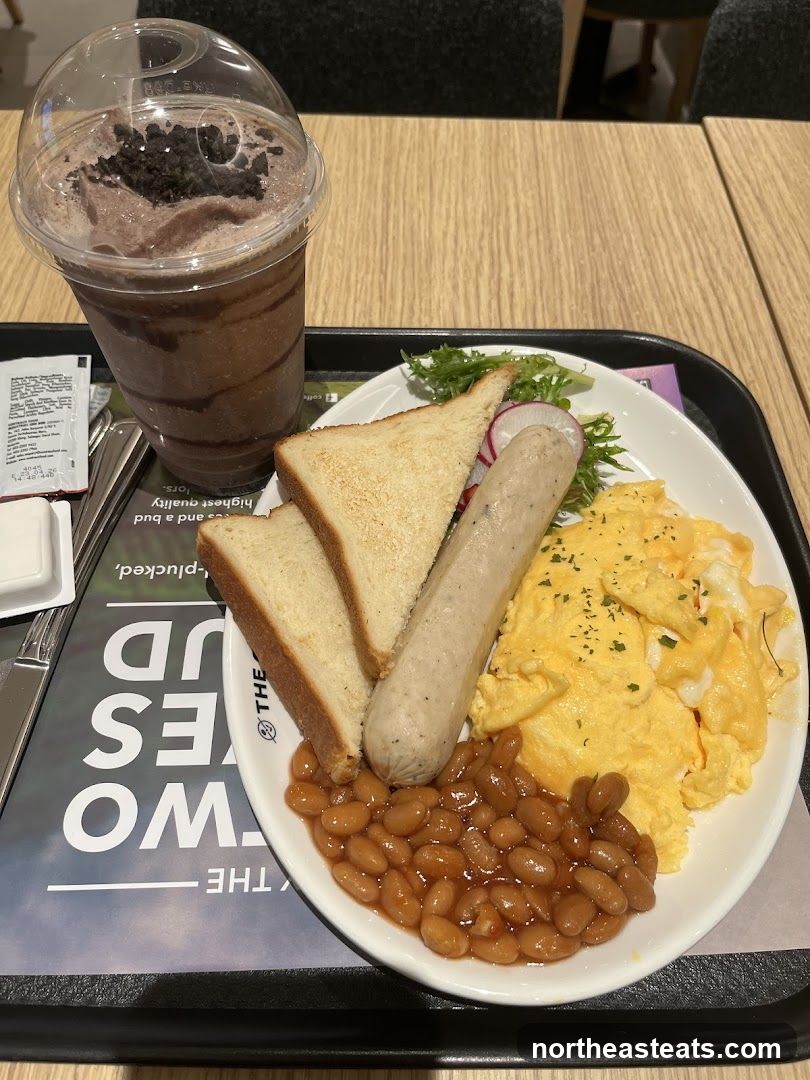 Breakfast Meal with Drink