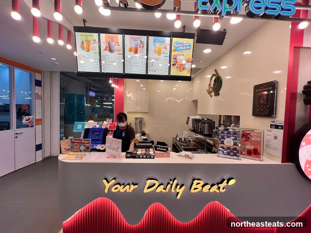 Bubble Tea Shop Counter
